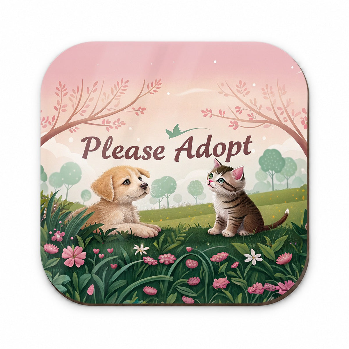 Please Adopt Animal Pet Dog Cat Rescue Fridge Magnet
