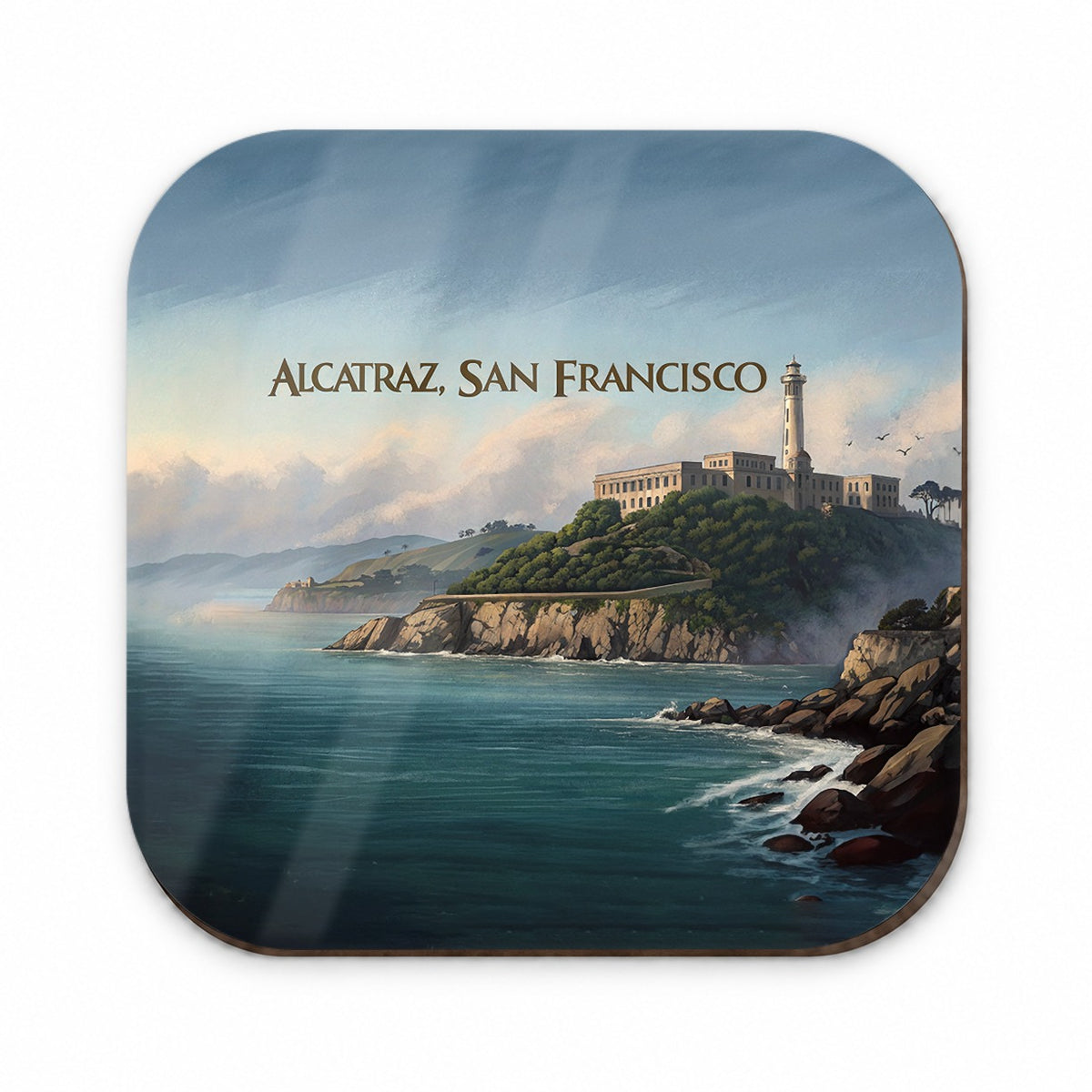 Alcatraz Prison Island San Francisco Fridge Magnet