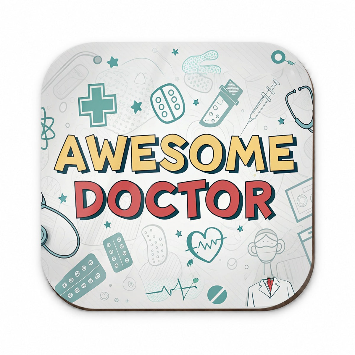 Awesome Doctor MD Inspirational Fridge Magnet