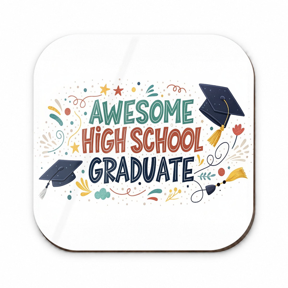Awesome High School Graduate Graduation Inspirational Fridge Magnet