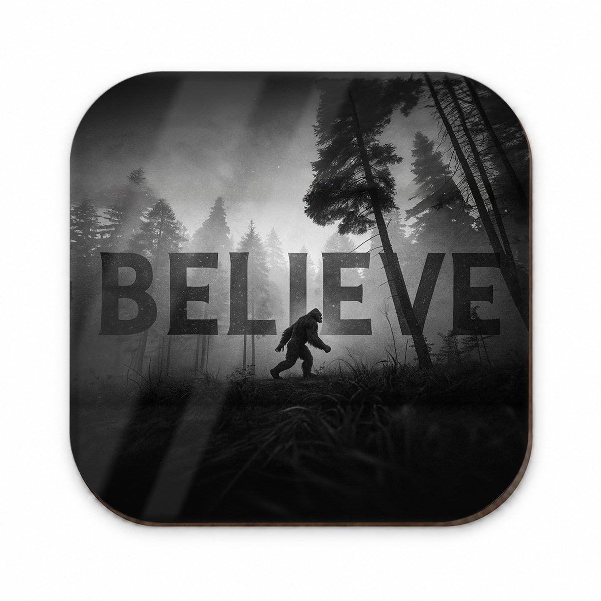 Believe Bigfoot Fantasy Creatures Fridge Magnet