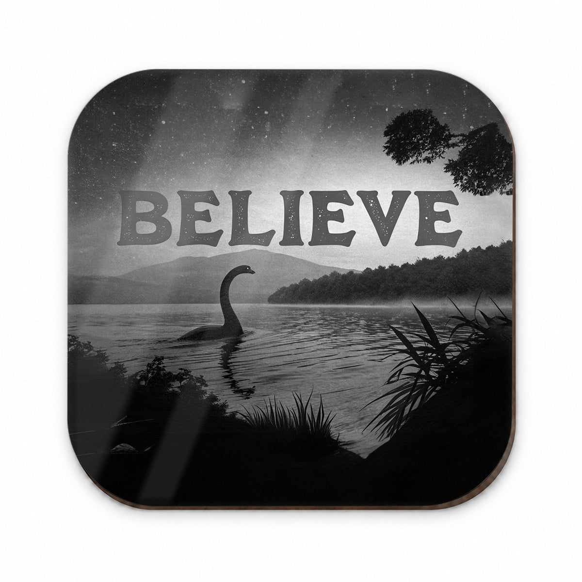 Believe Loch Ness Monster Fantasy Creatures Fridge Magnet