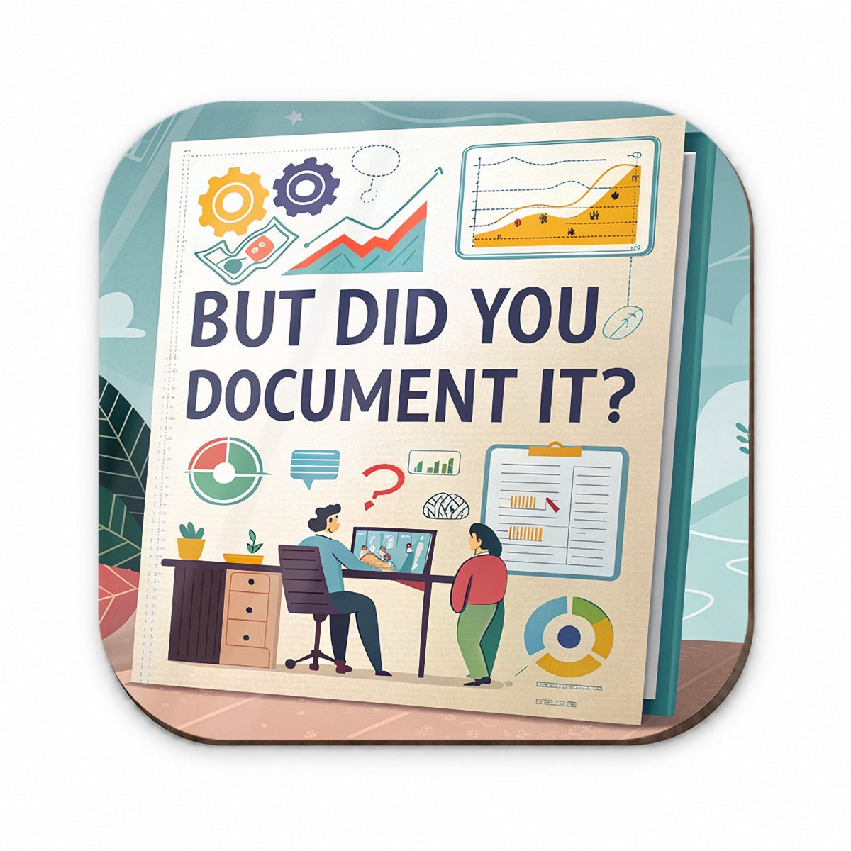 But Did You Document It Funny Fridge Magnet