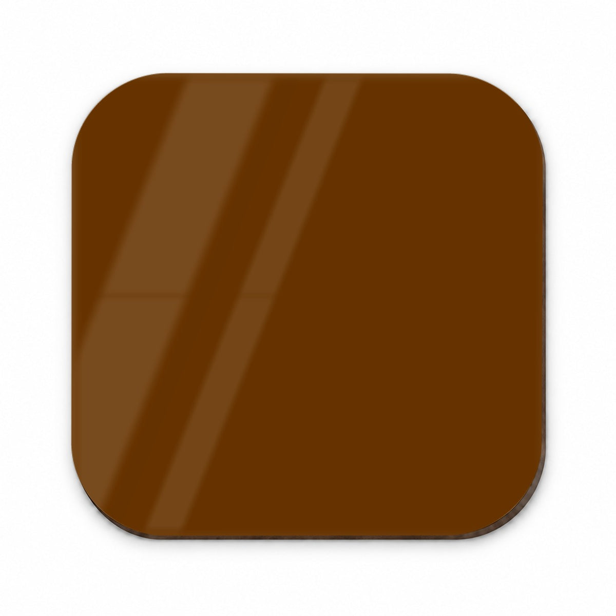 It's Just a Solid Dark Brown Color Fridge Magnet