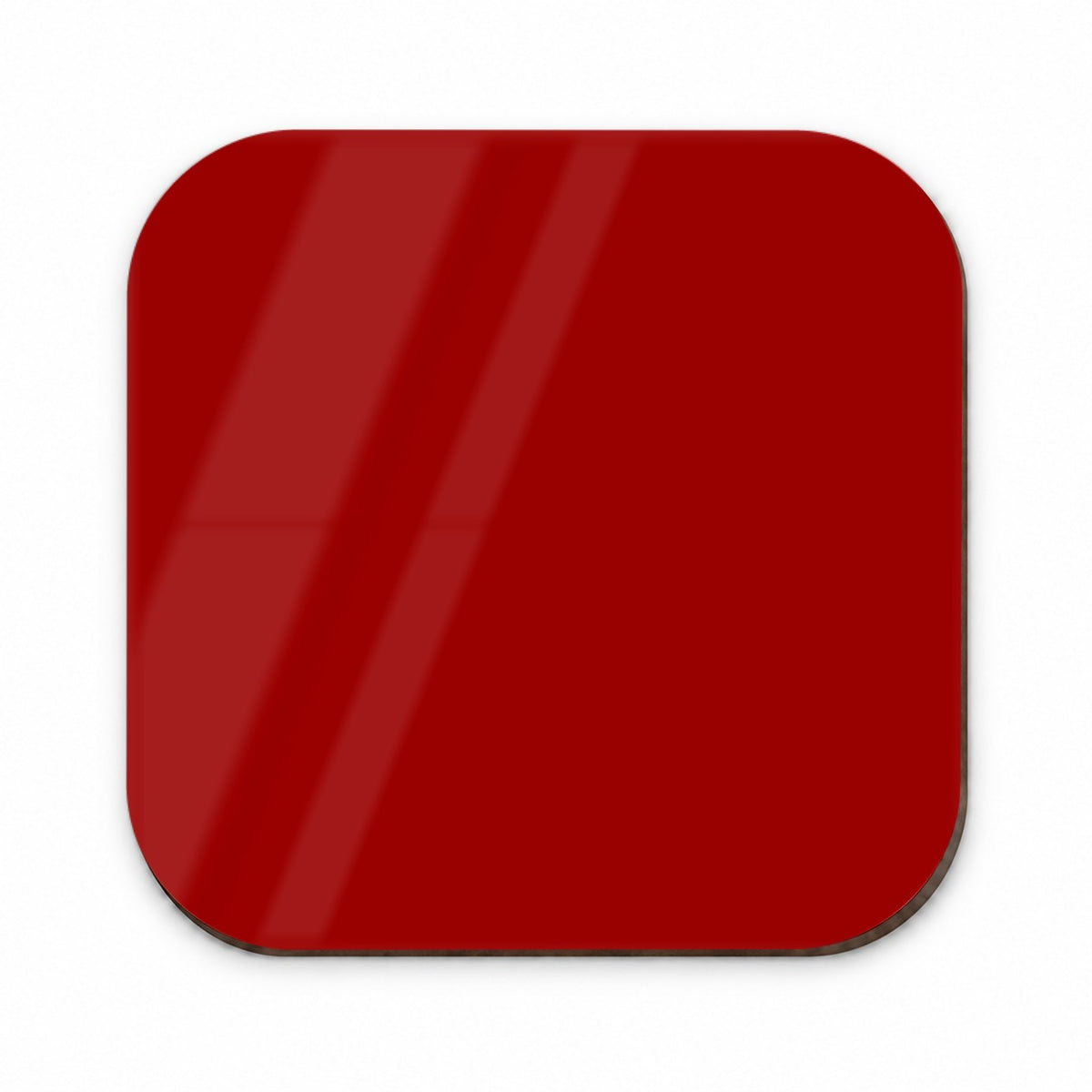 It's Just a Solid Dark Red Color Fridge Magnet