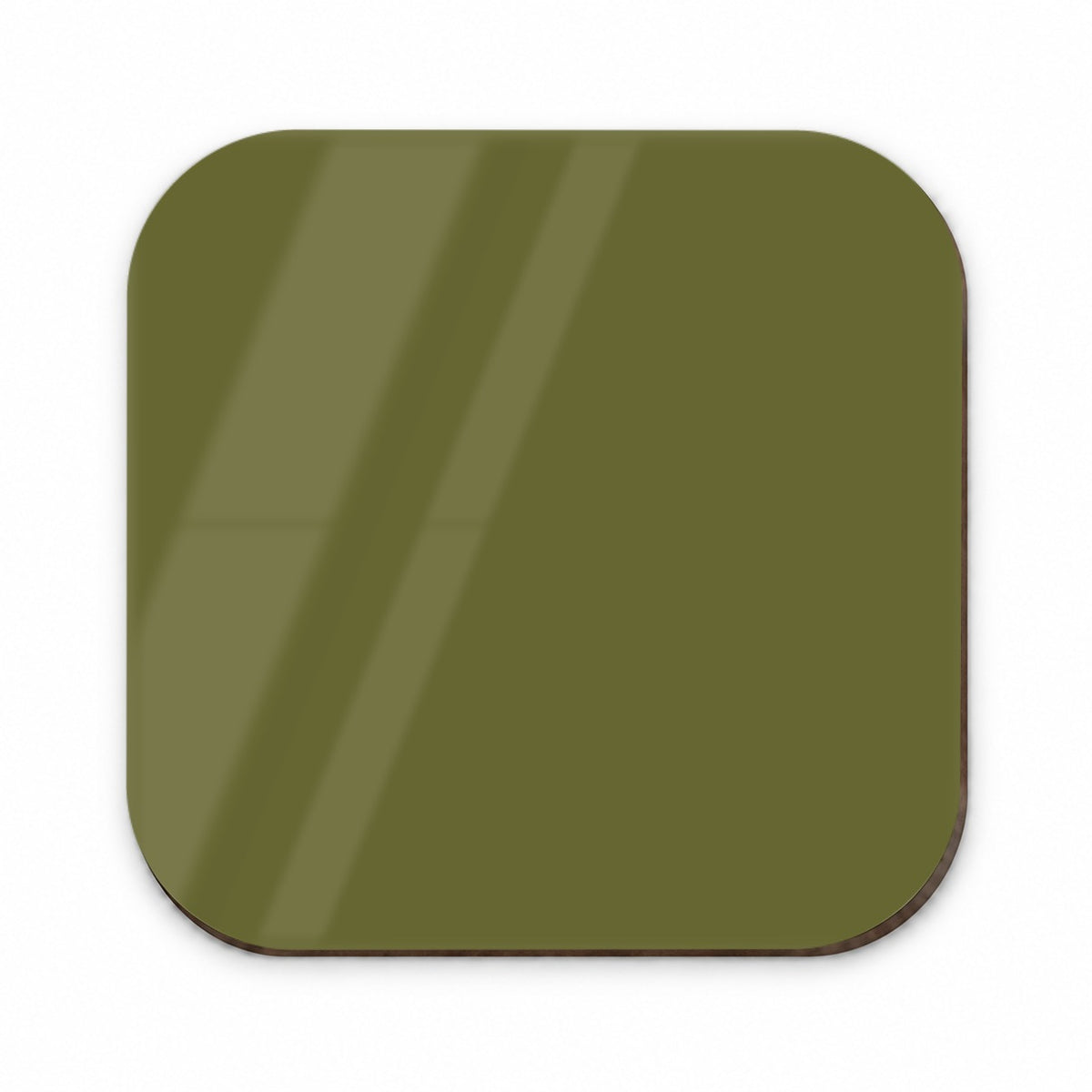 It's Just a Solid Olive Drab Color Fridge Magnet