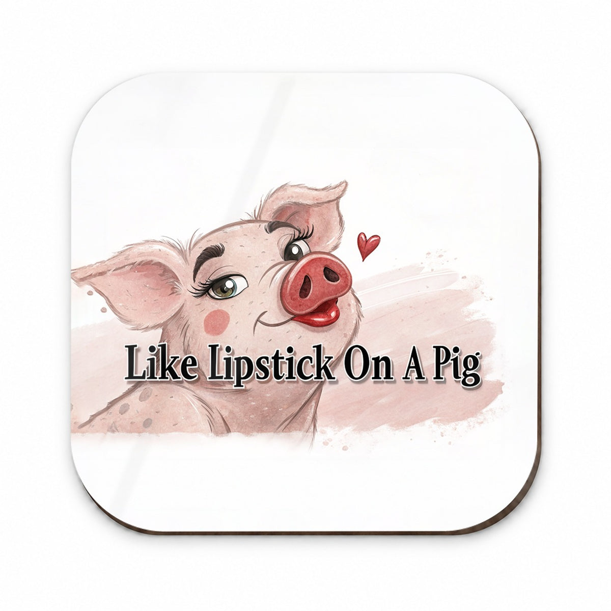 Like Lipstick On A Pig Funny Ugly Saying Fridge Magnet