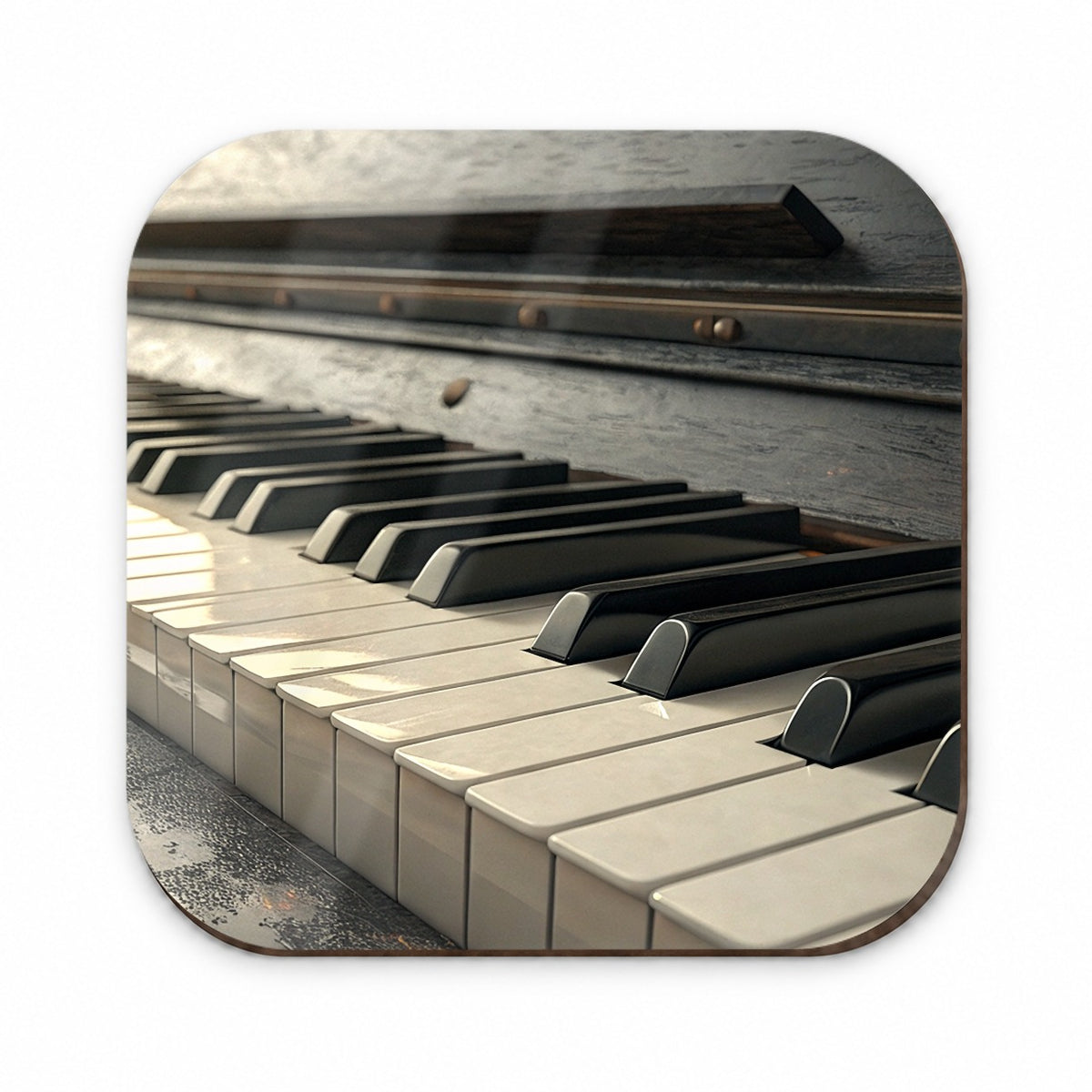 Piano Keys Close-up Fridge Magnet
