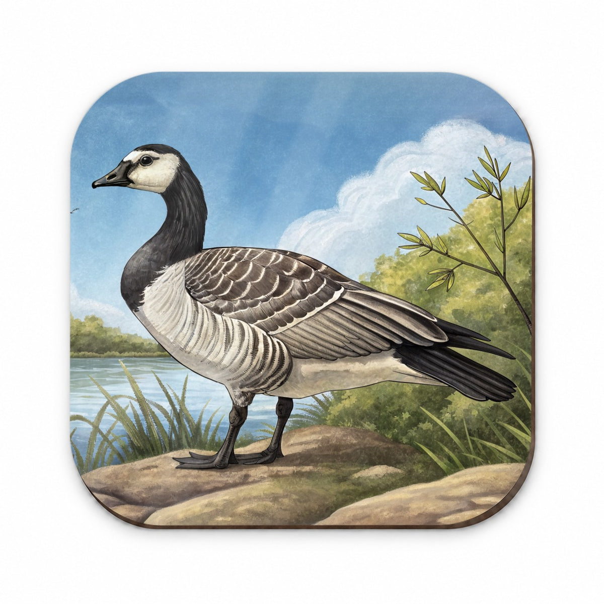 Barnacle Goose Fridge Magnet