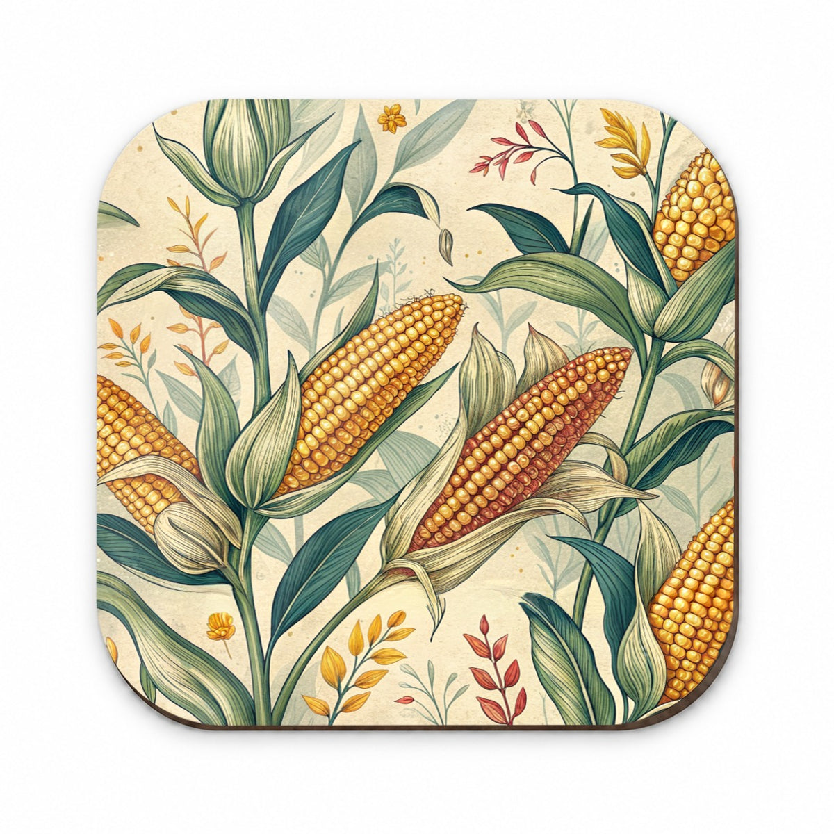 Corn on the Cob Pattern Fridge Magnet