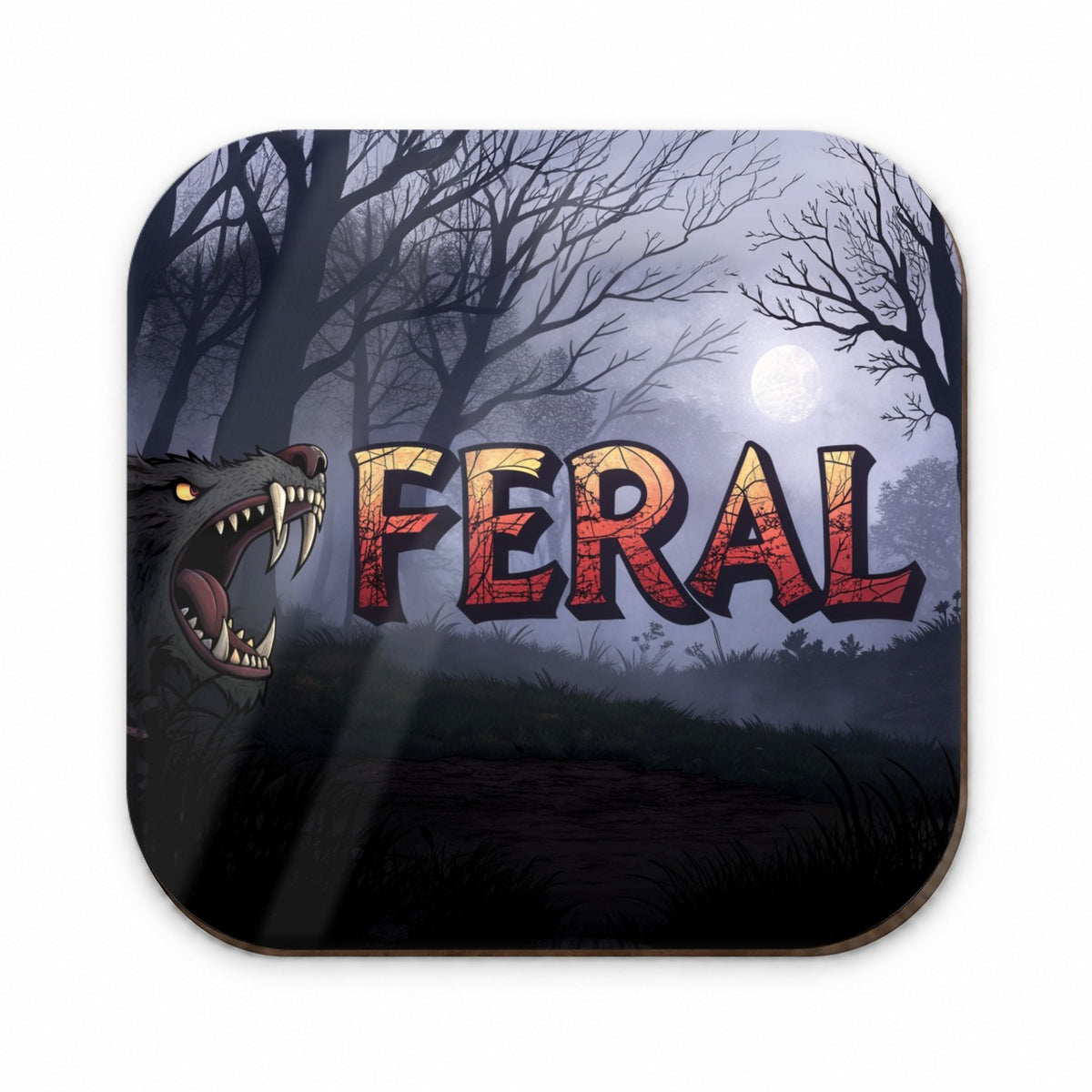 Feral Funny Animal Fridge Magnet
