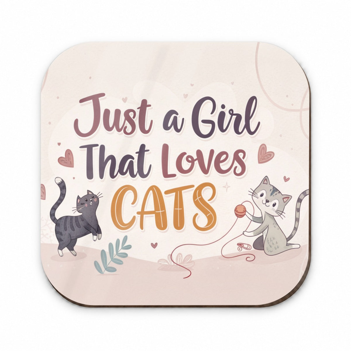 Just A Girl That Loves Cats Cute Fridge Magnet