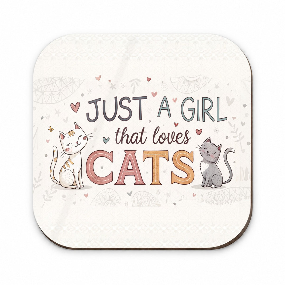 Just A Girl That Loves Cats Funny Fridge Magnet