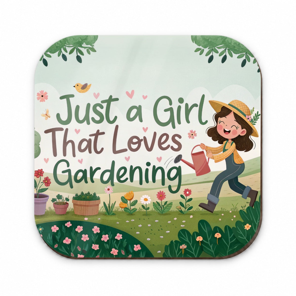 Just A Girl That Loves Gardening Cute Fridge Magnet