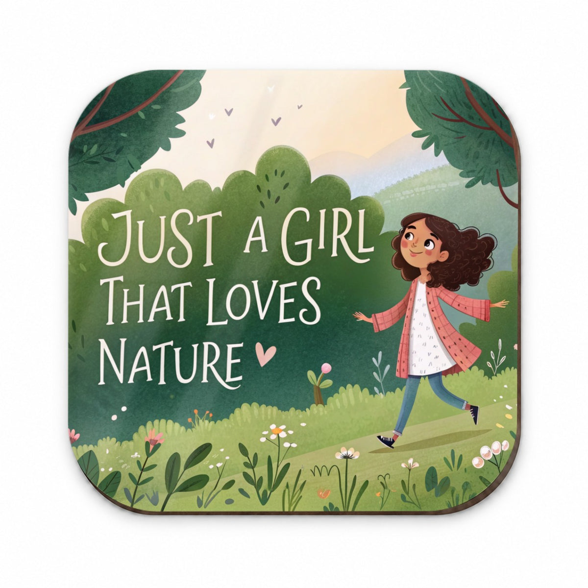 Just A Girl That Loves Nature Cute Fridge Magnet