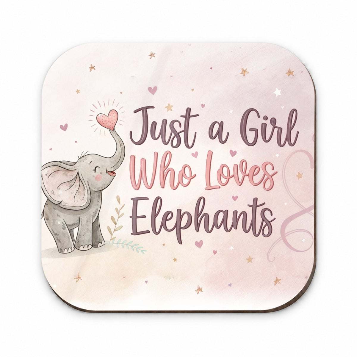 Just A Girl Who Loves Elephants Sweet Fridge Magnet
