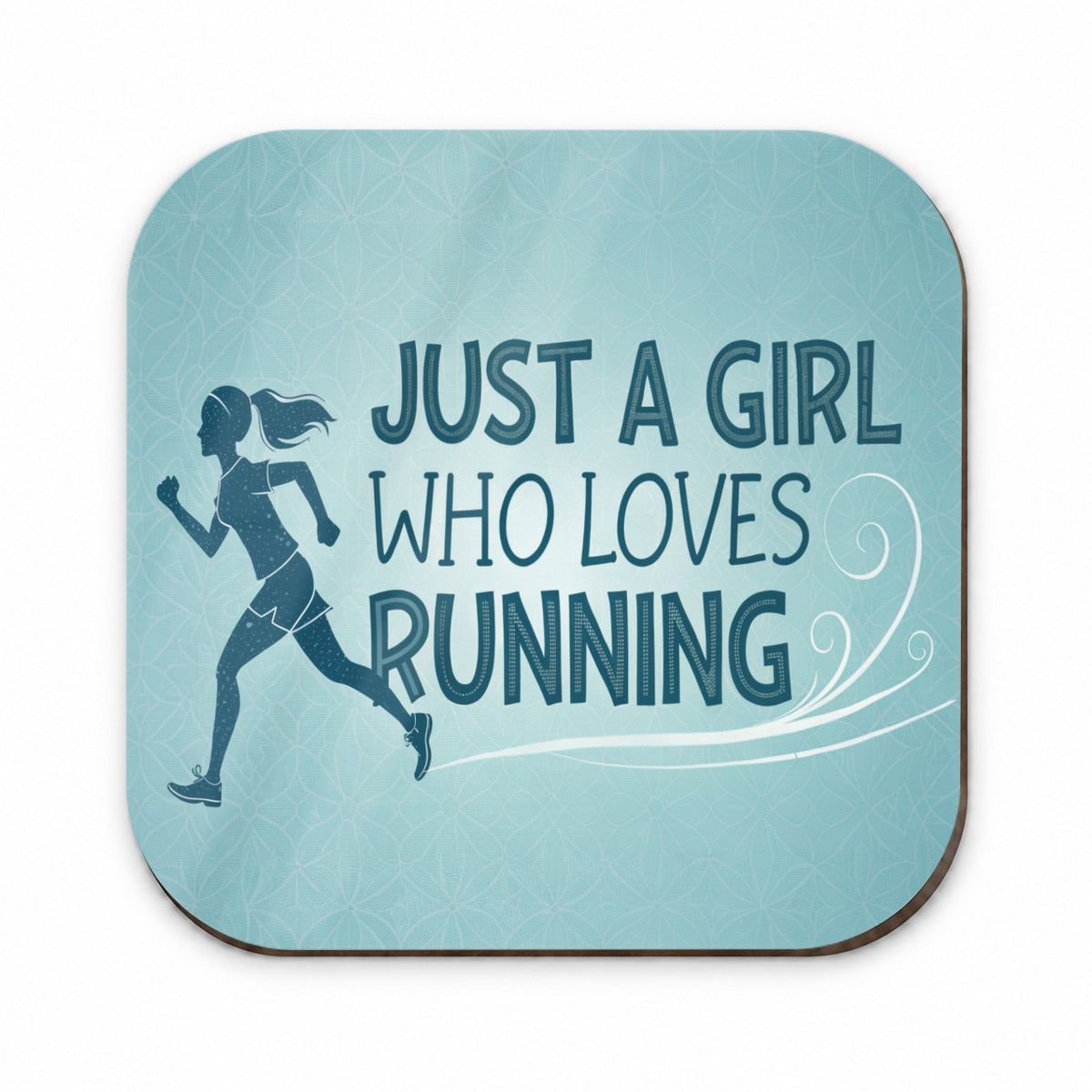 Just A Girl Who Loves Running Fridge Magnet