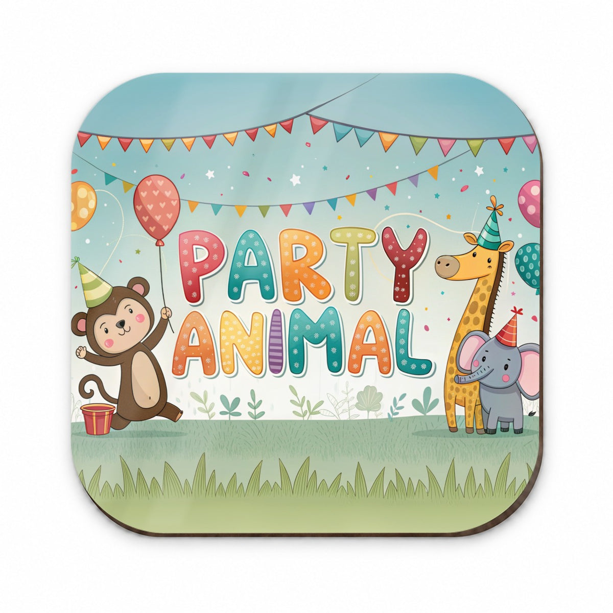 Party Animal Funny Birthday Theme Fridge Magnet