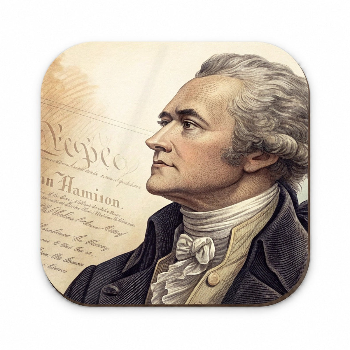 Alexander Hamilton Founding Father Fridge Magnet