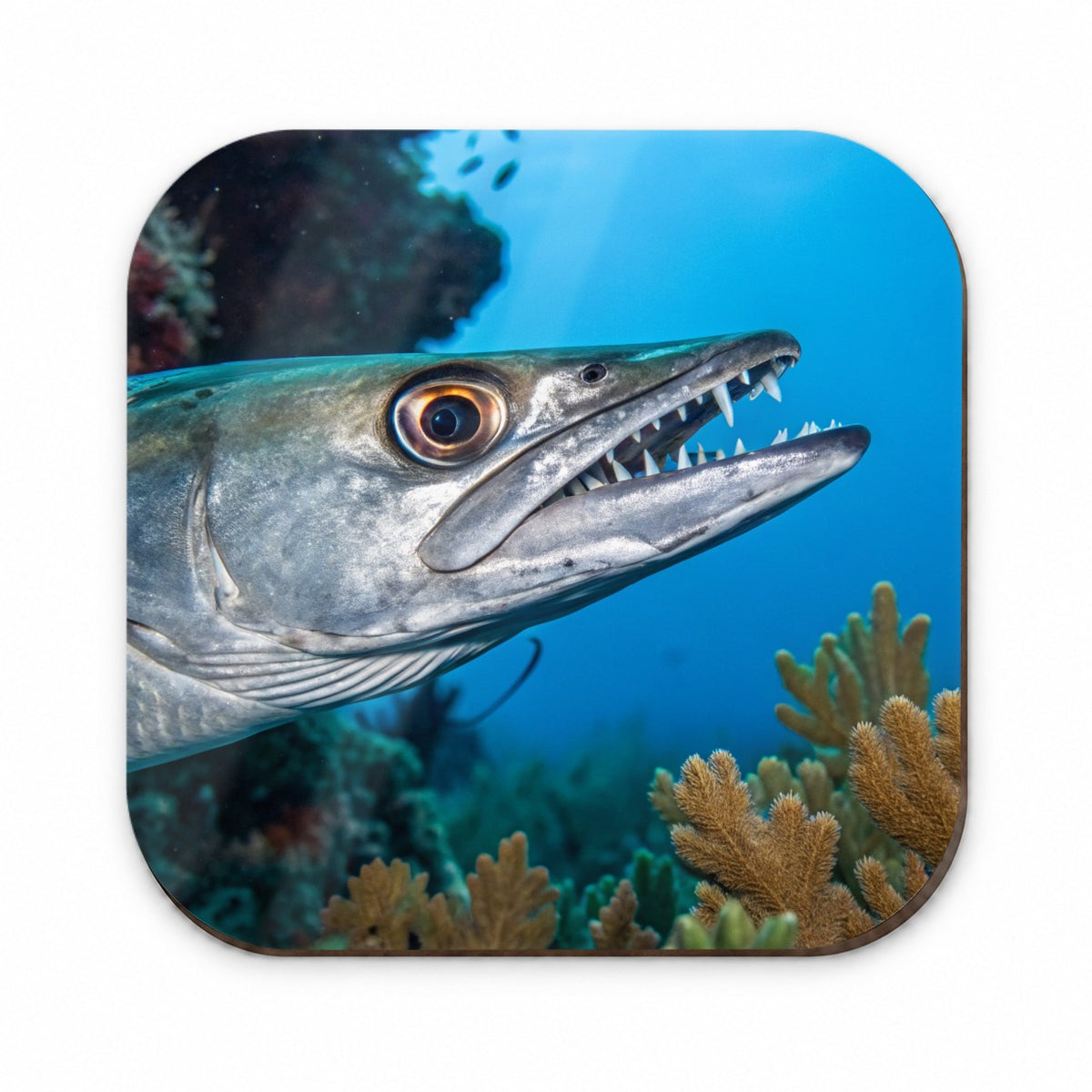 Barracuda Fish Ocean Wildlife Fridge Magnet