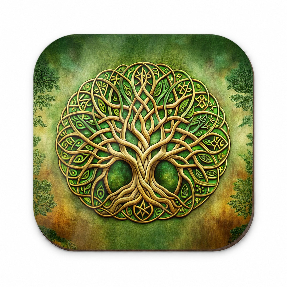 Irish Celtic Tree of Life Emblem Fridge Magnet