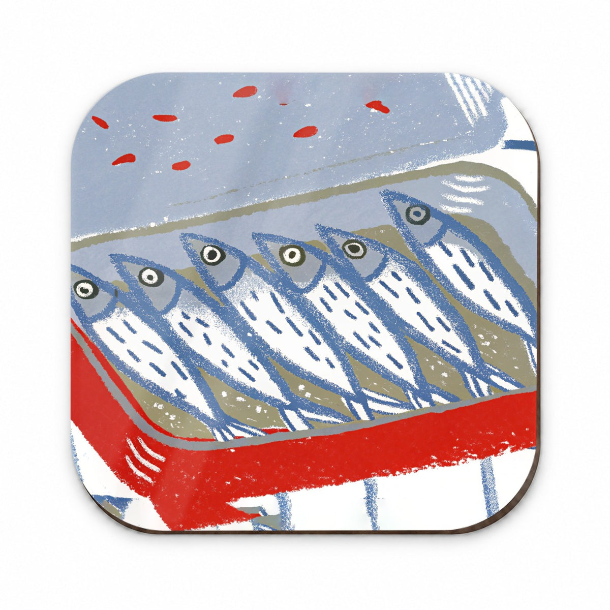 Sardines Fish In Tin Fridge Magnet