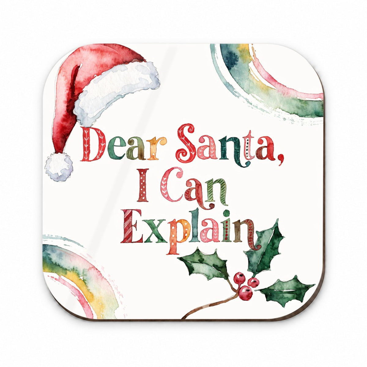 Dear Santa I Can Explain Christmas Funny Fridge Magnet