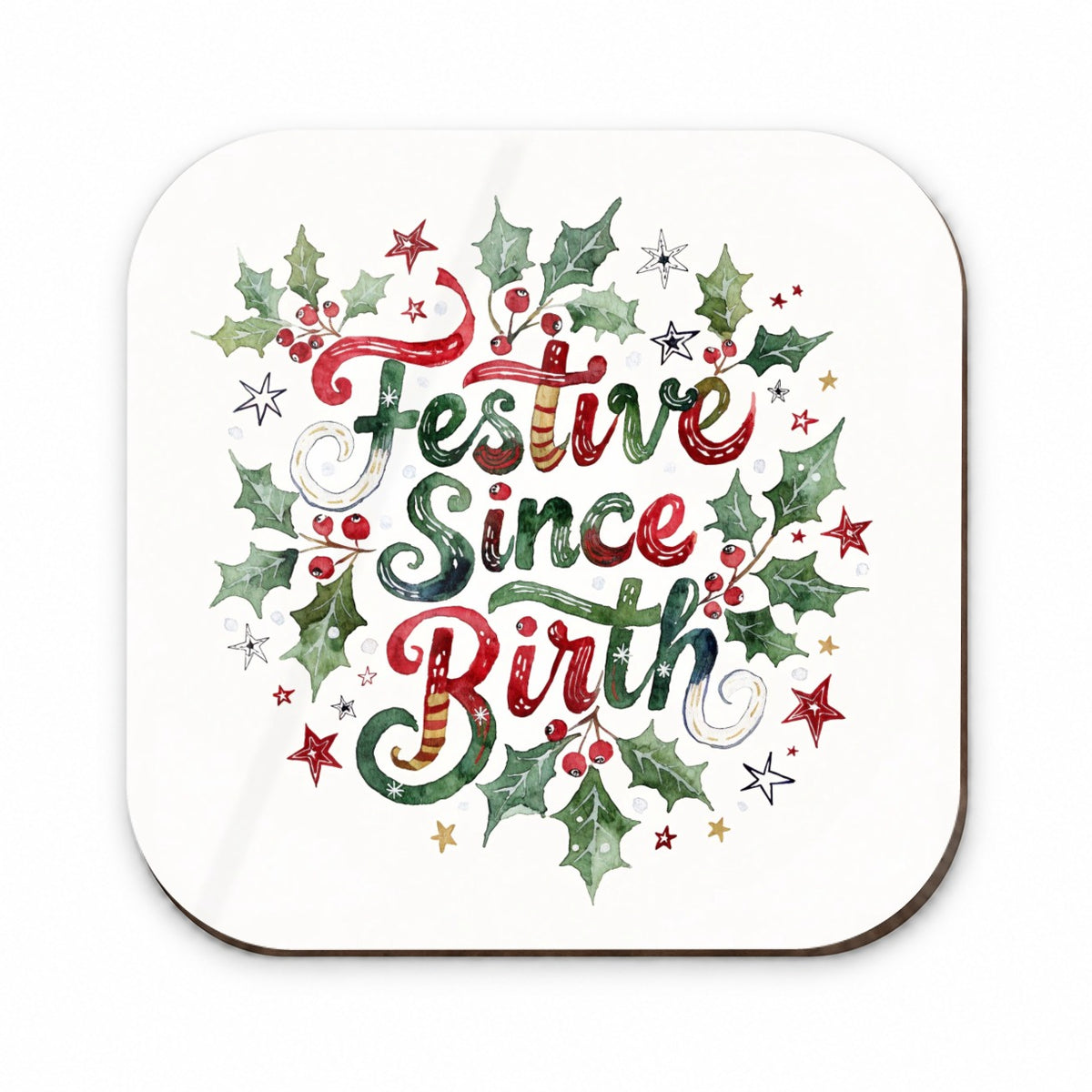 Festive Since Birth Christmas Funny Fridge Magnet