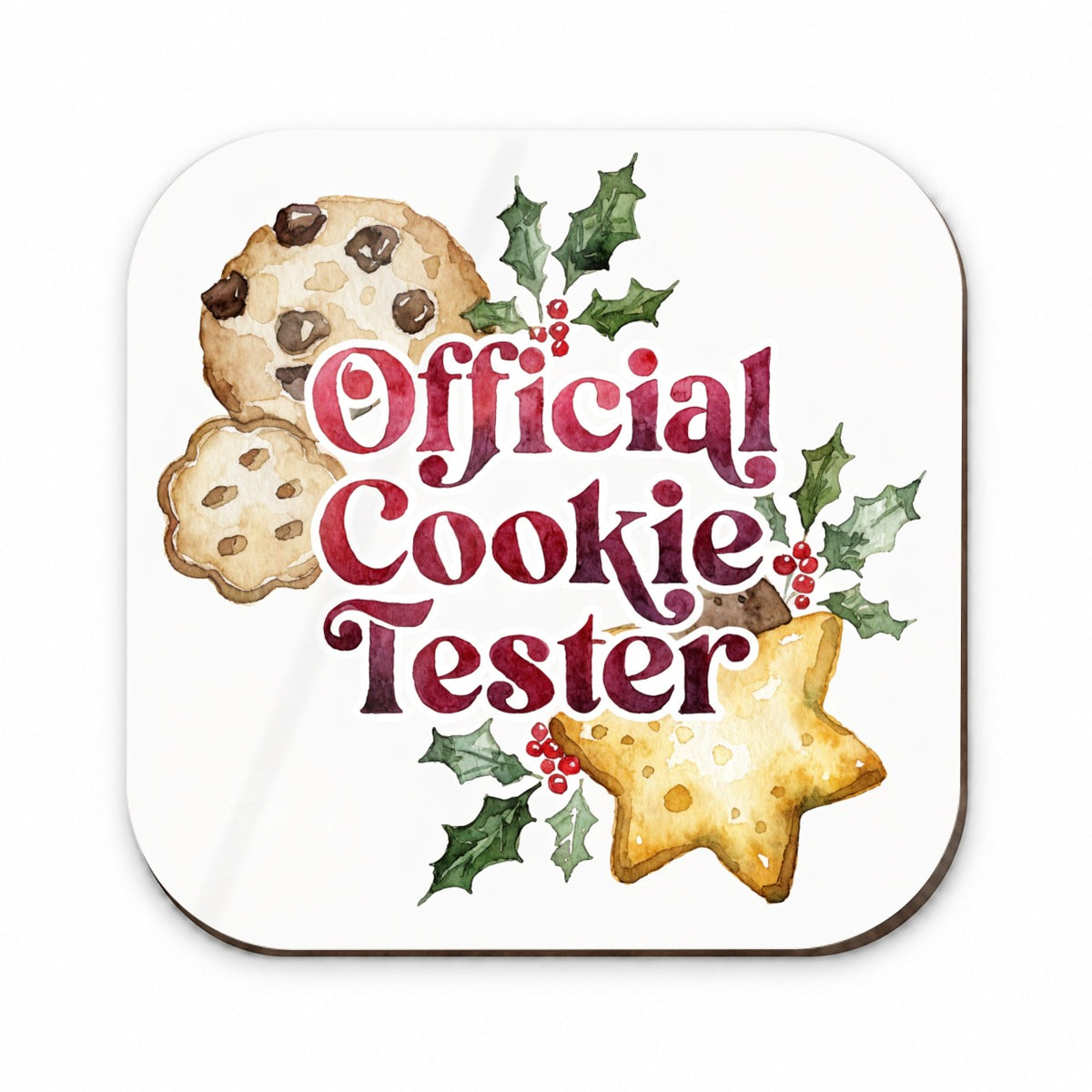 Official Cookie Tester Christmas Funny Fridge Magnet