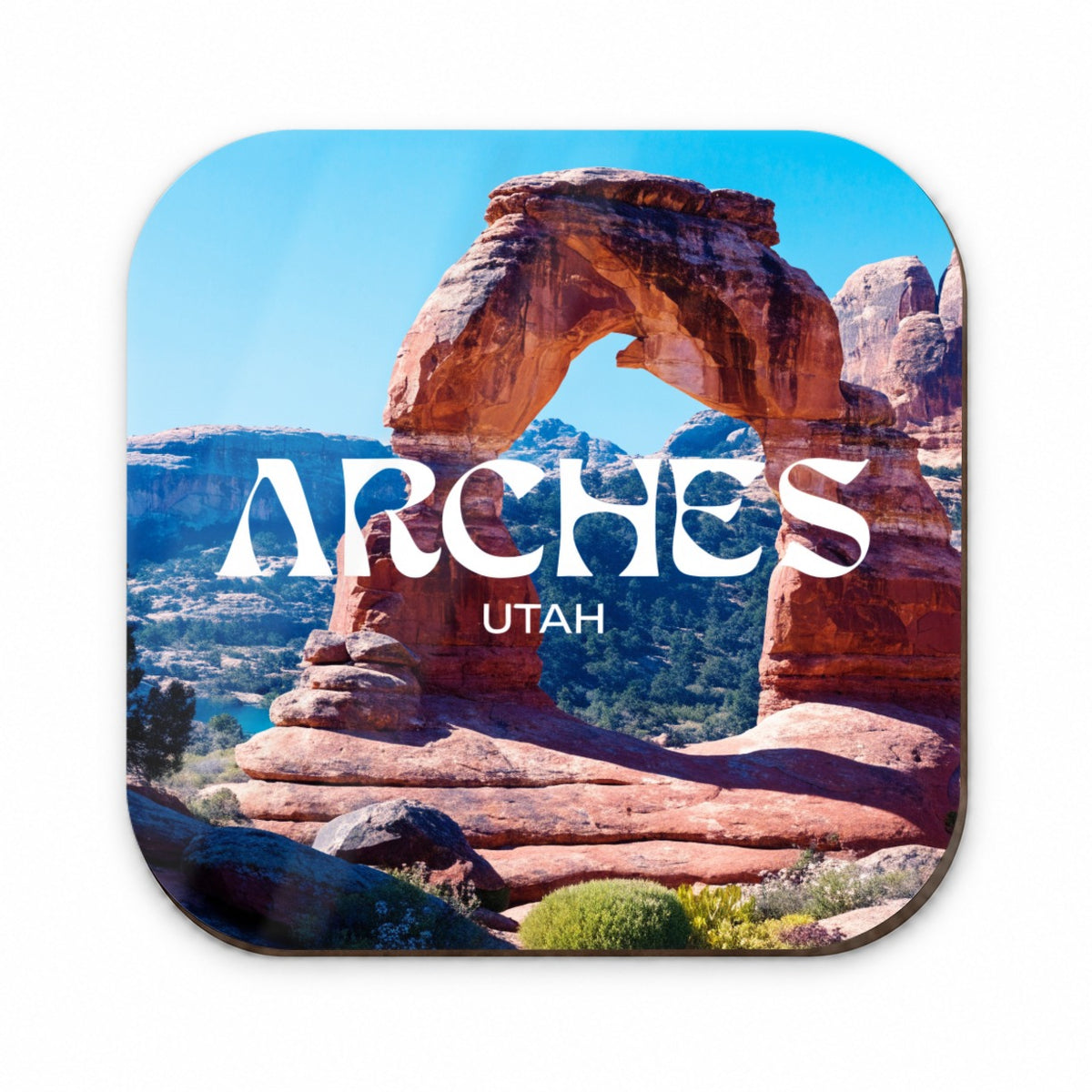 Arches Utah Travel Fridge Magnet