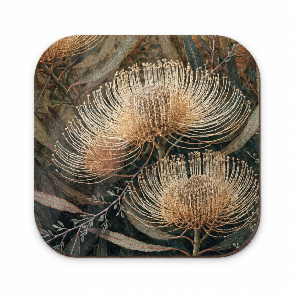 Banksia Australian Botanical Fridge Magnet