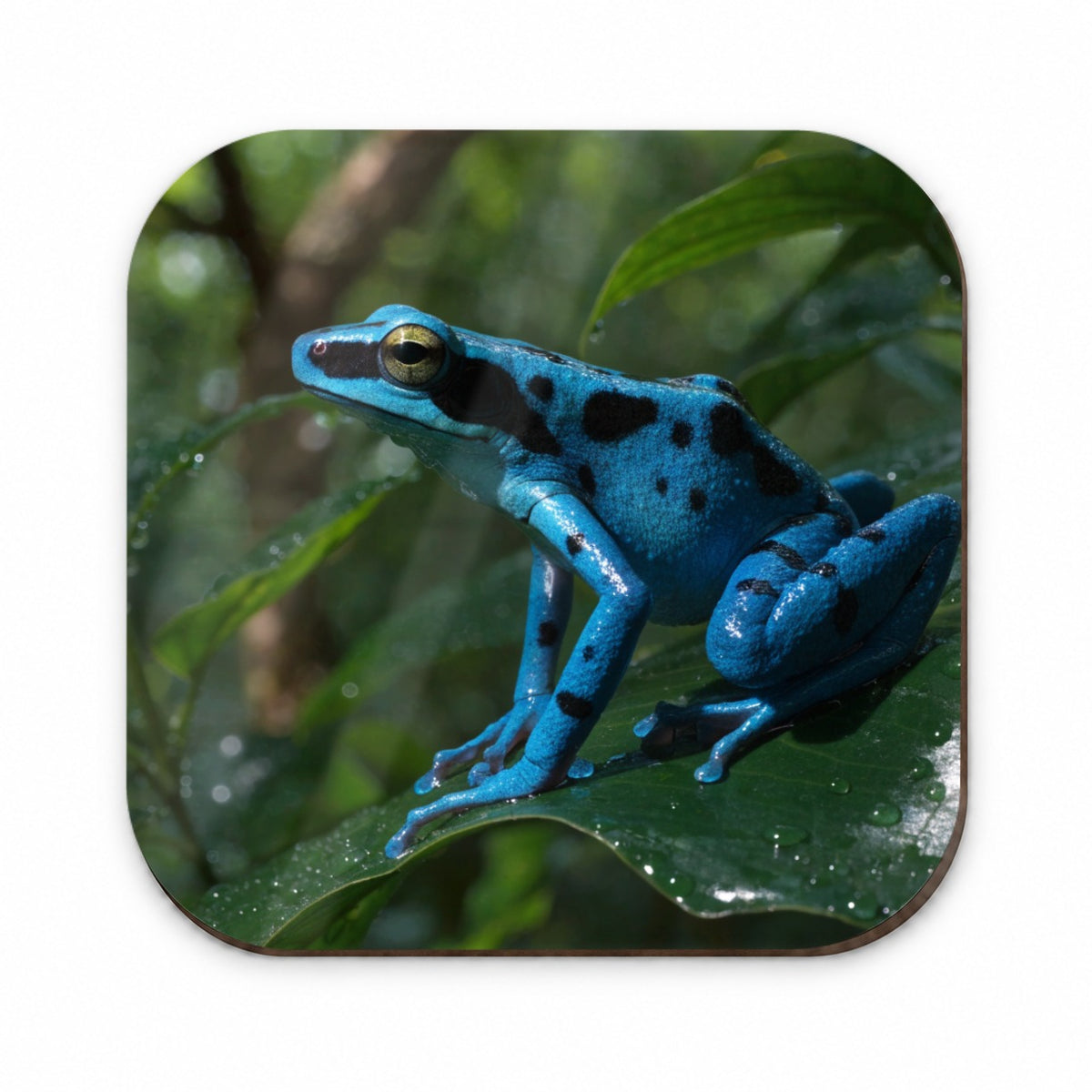 Blue Poison Dart Frog Fridge Magnet