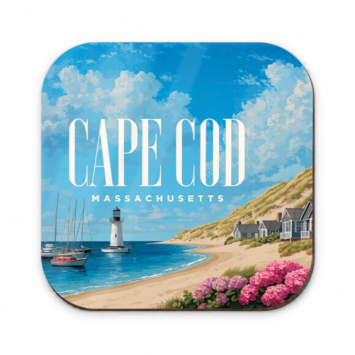 Cape Cod Massachusetts Travel Fridge Magnet