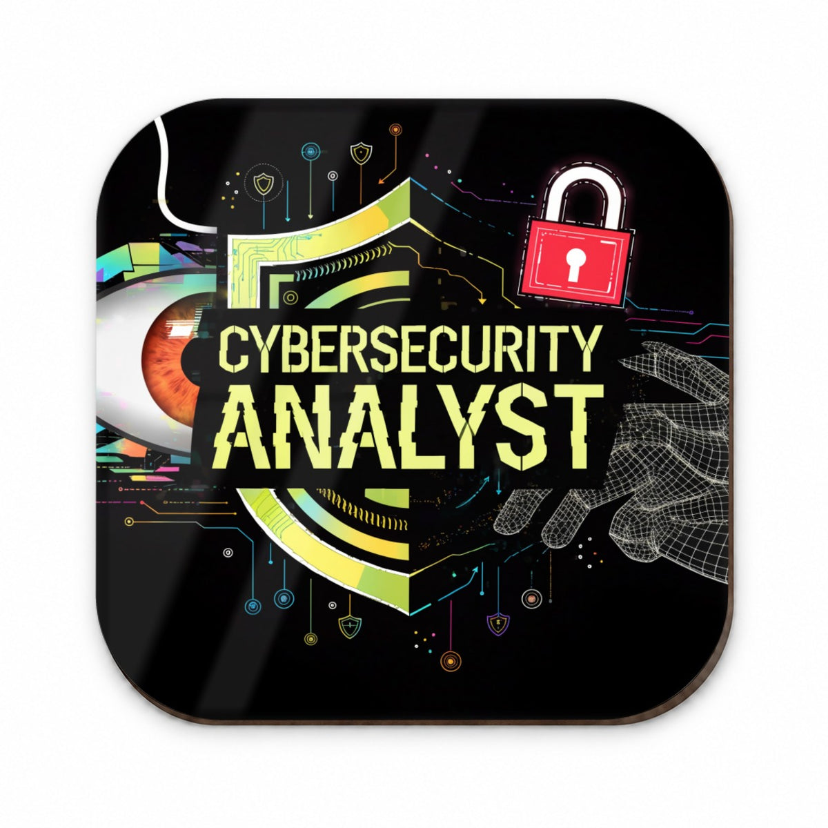 Cybersecurity Analyst Fridge Magnet