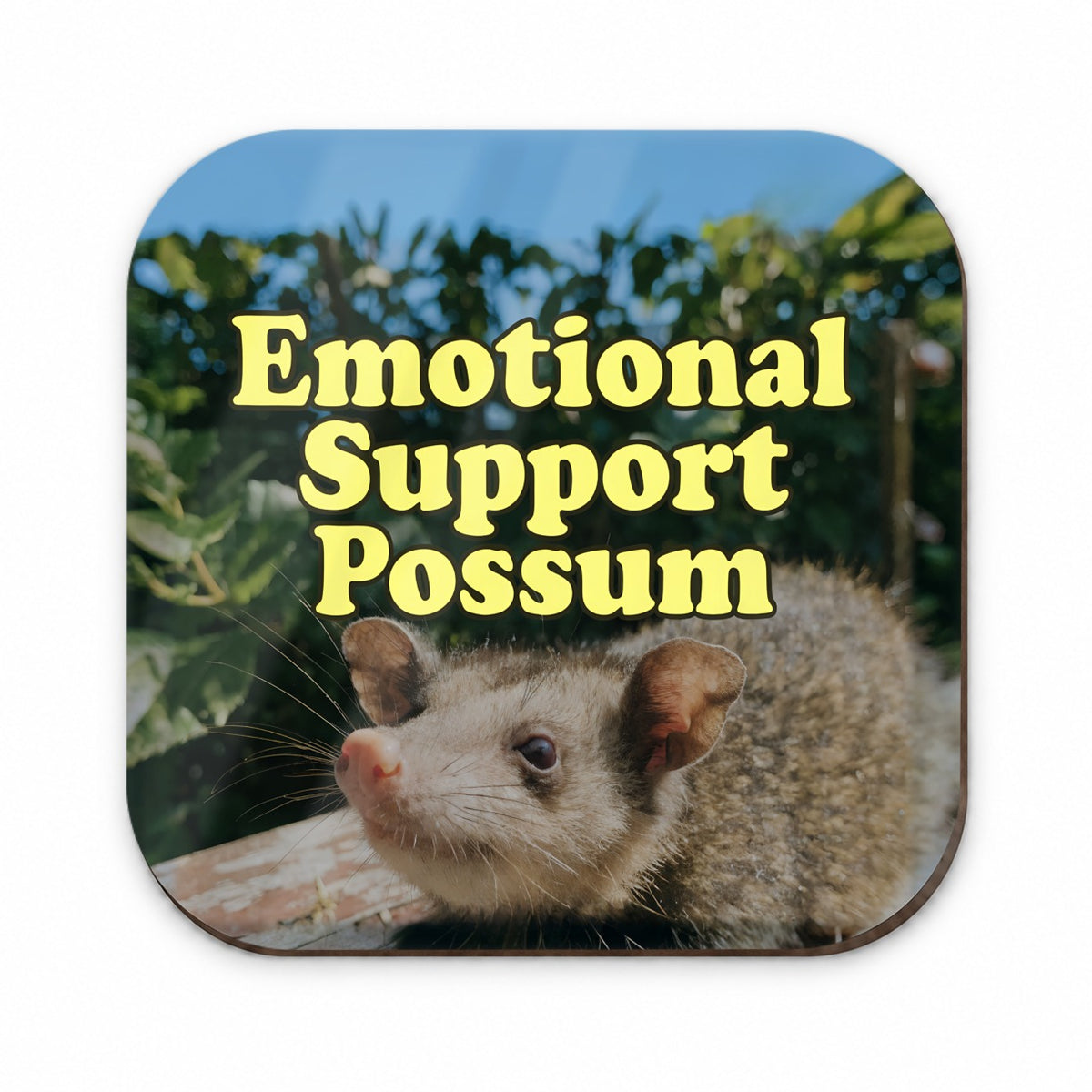 Emotional Support Possum Funny Fridge Magnet