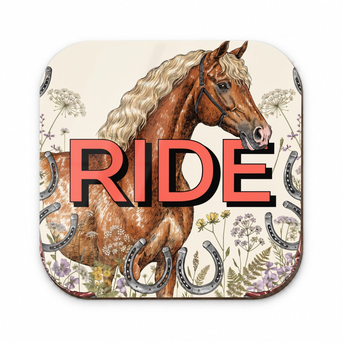 Equestrian Horse Riding Fridge Magnet