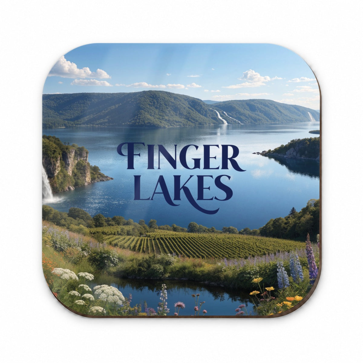 Finger Lakes Travel Fridge Magnet