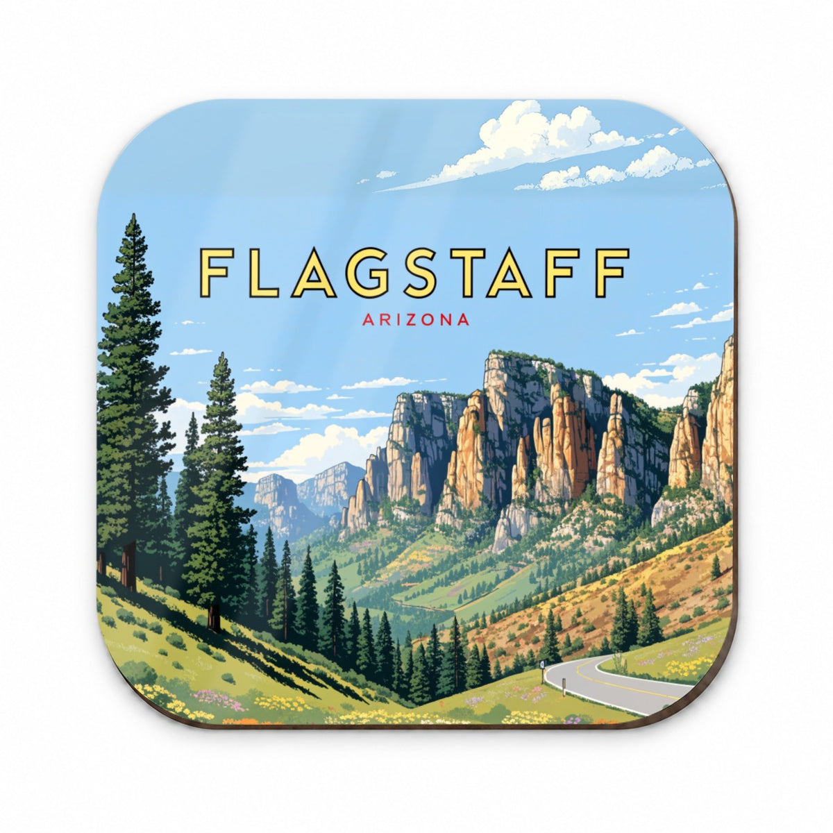 Flagstaff Arizona Travel Fridge Magnet