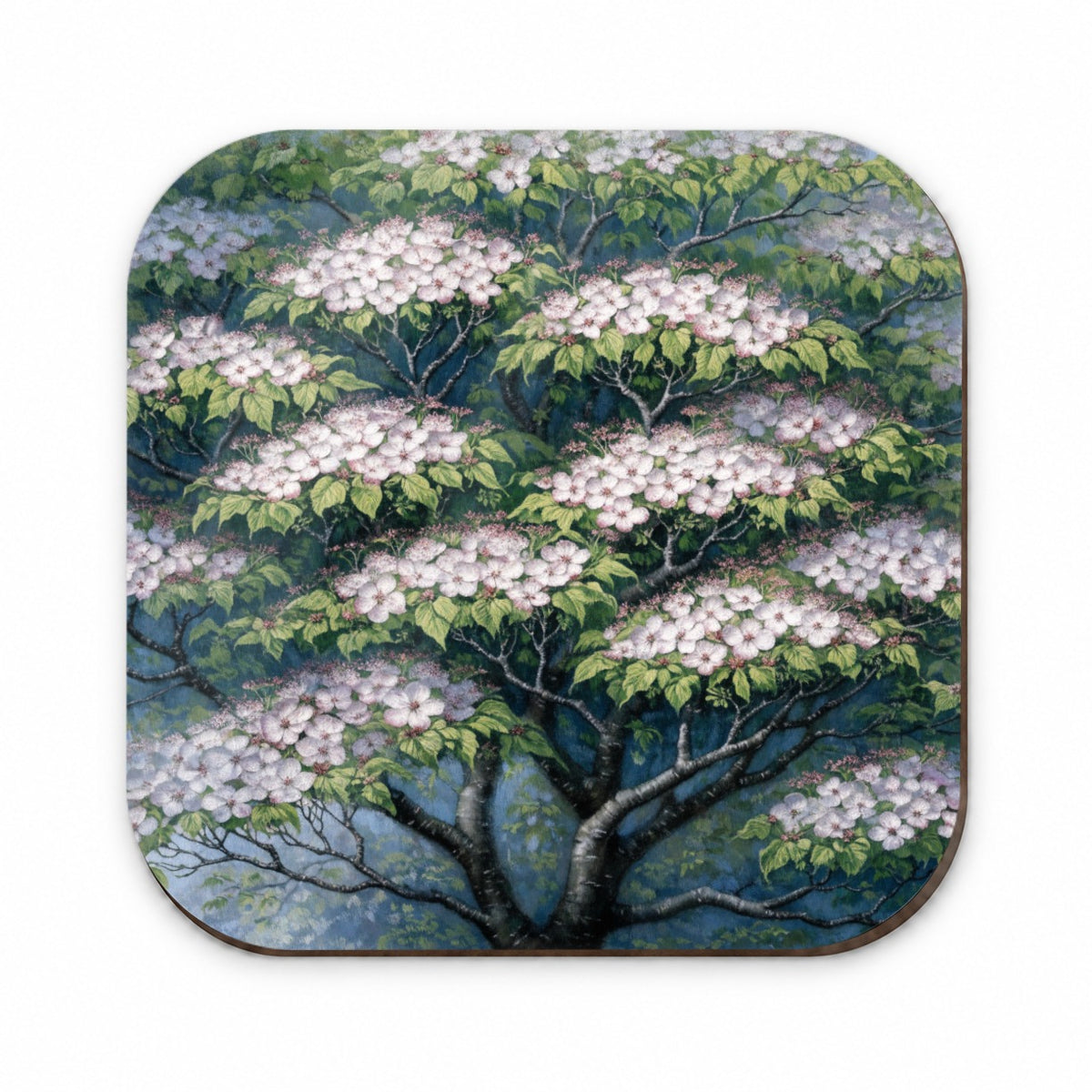 Flowering Dogwood Tree Fridge Magnet