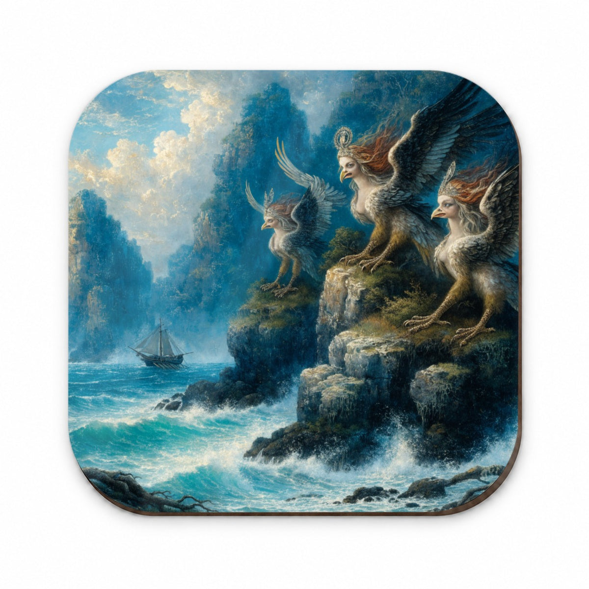 Greek Mythology Sirens Fridge Magnet