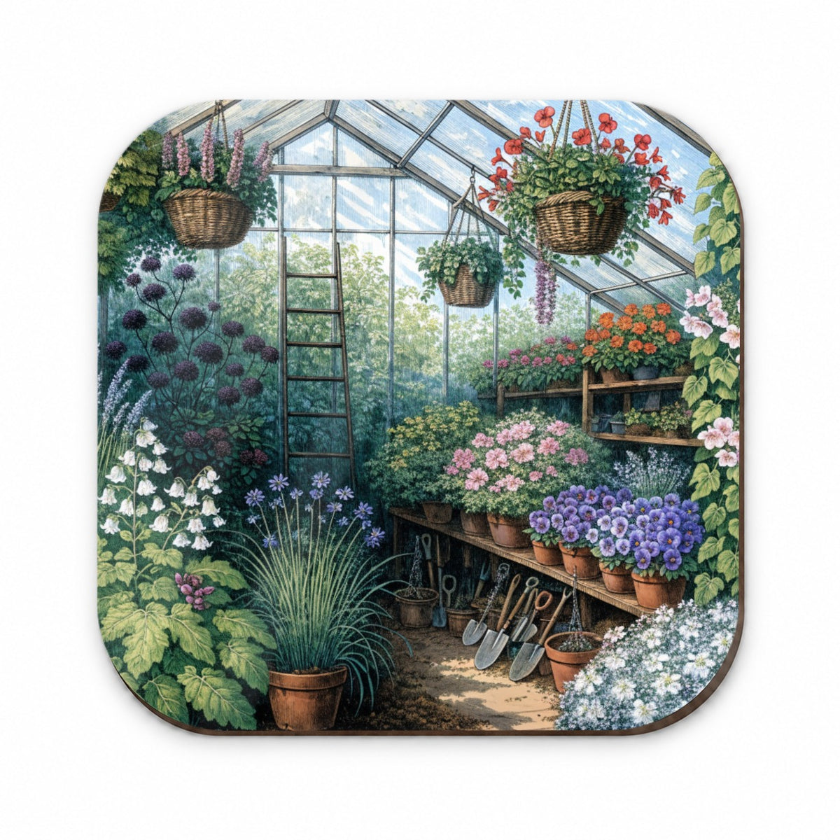 Greenhouse Gardening Plant Fridge Magnet