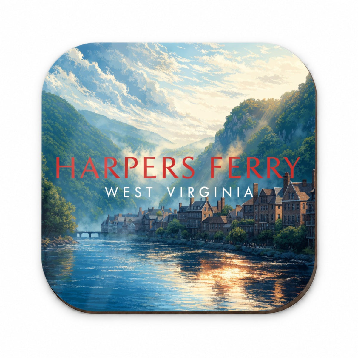 Harpers Ferry West Virginia Travel Fridge Magnet