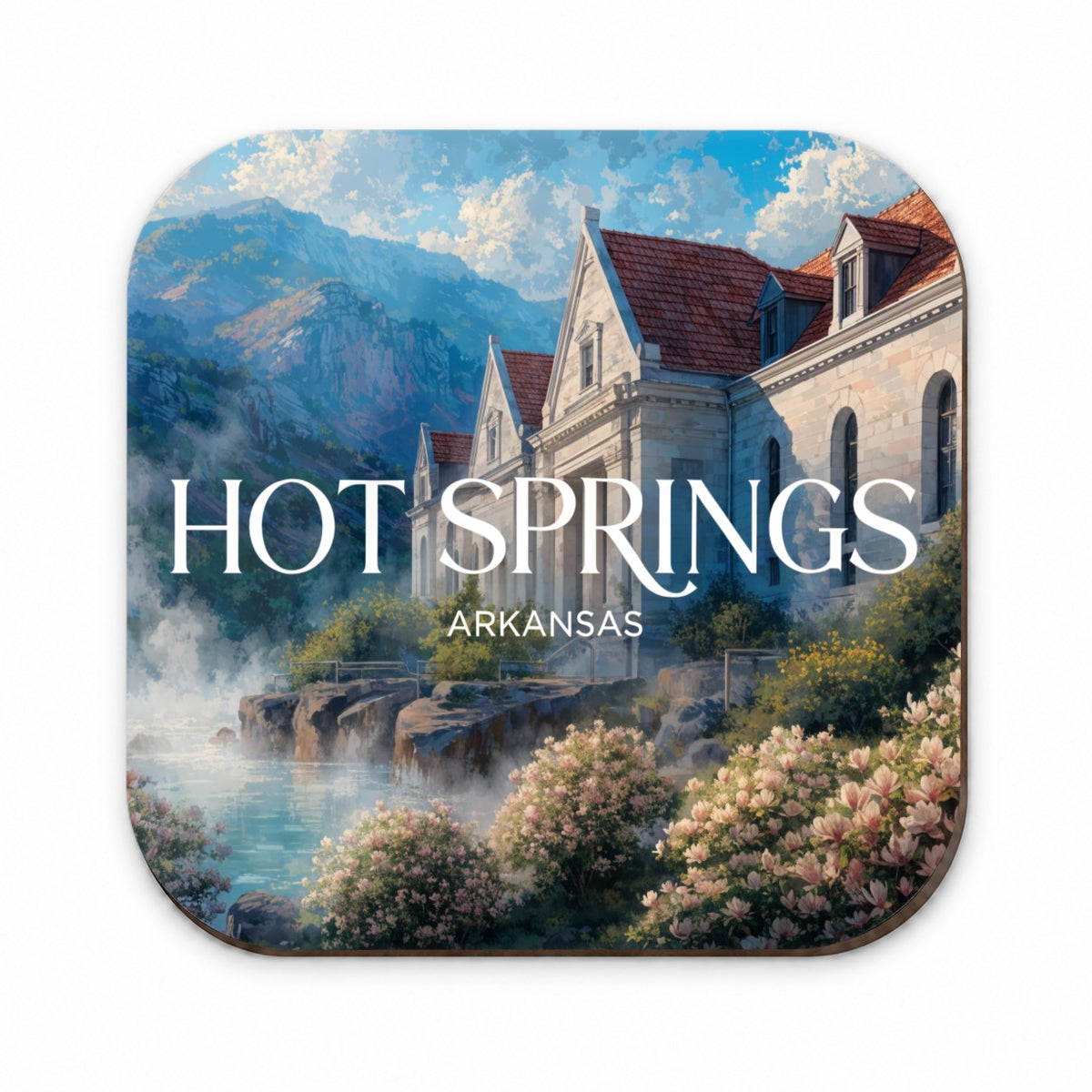 Hot Springs Arkansas Travel Fridge Magnet