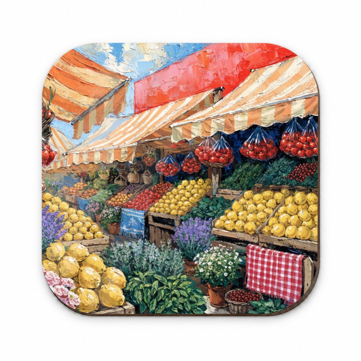 Italian Market Summer Fridge Magnet