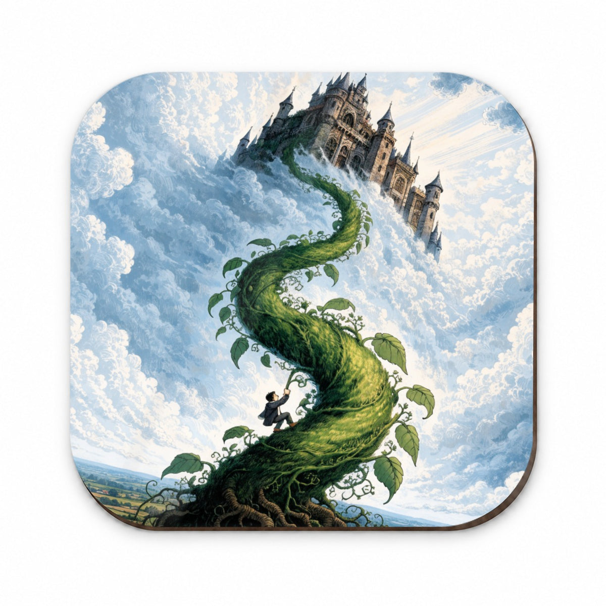 Jack Beanstalk Fairy Tale Fridge Magnet