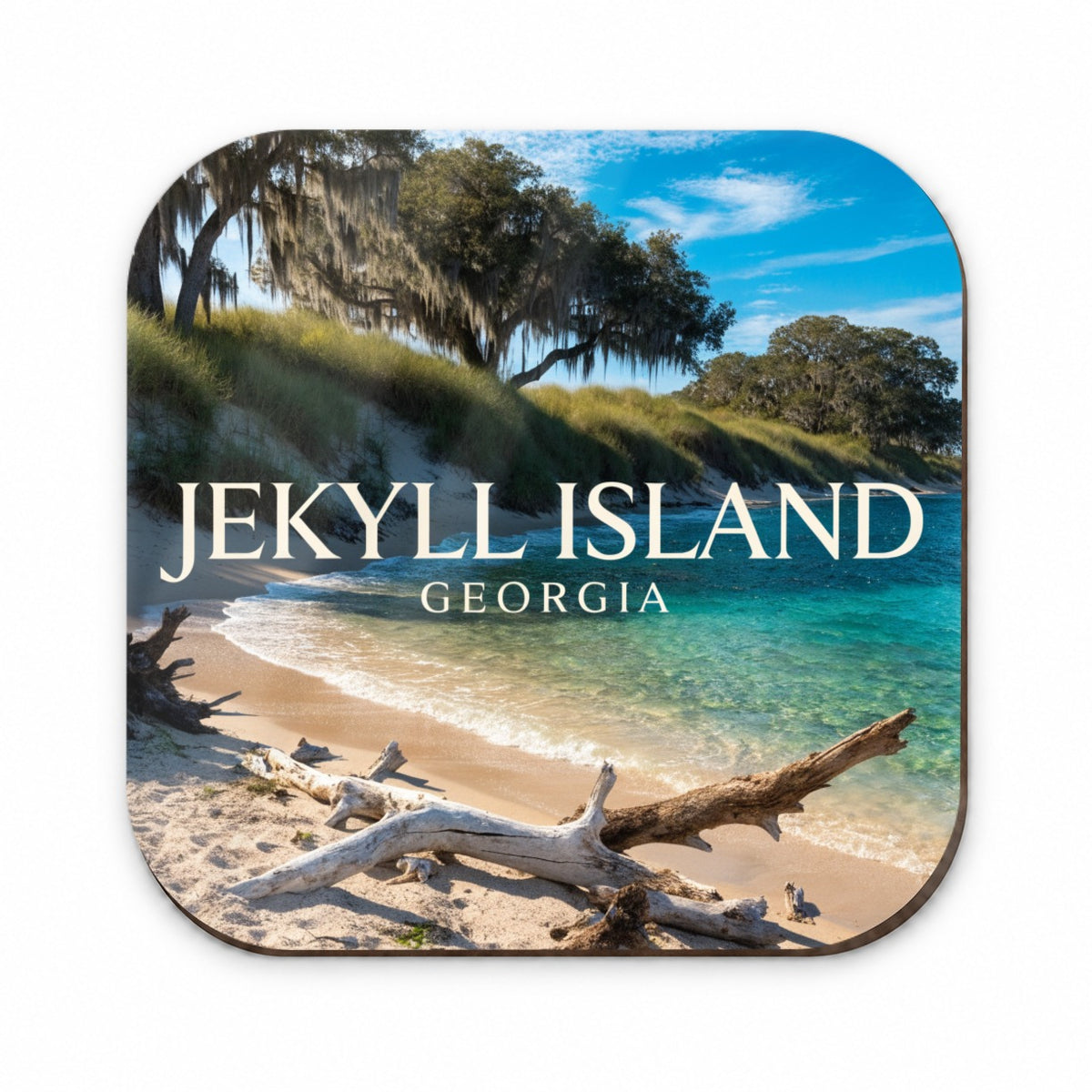 Jekyll Island Georgia Travel Fridge Magnet