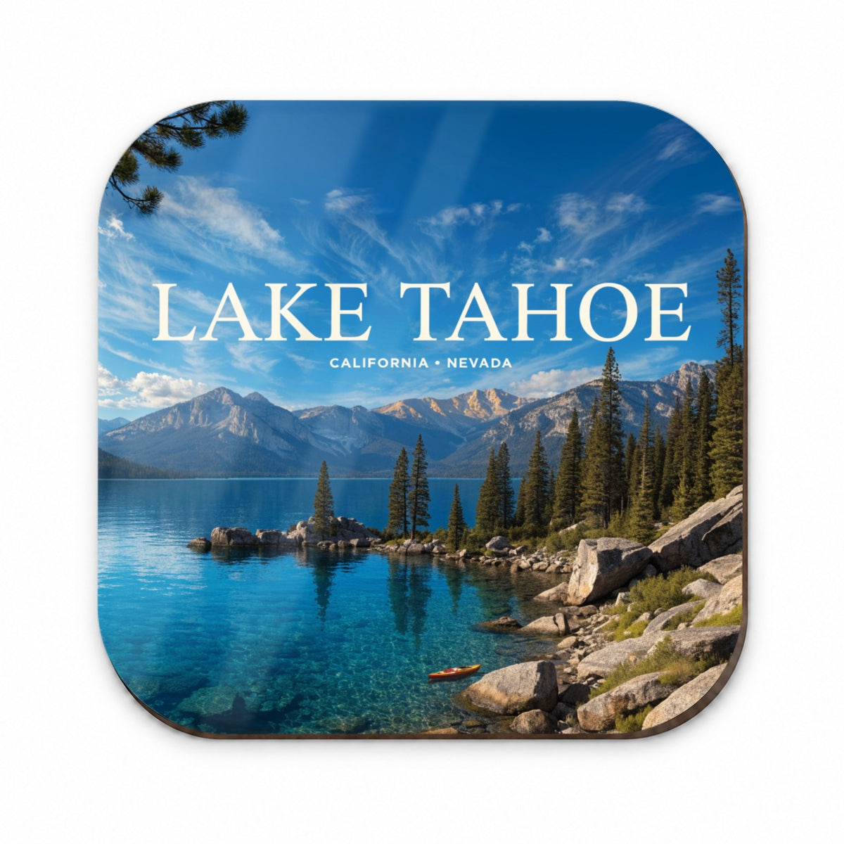 Lake Tahoe California Nevada Travel Fridge Magnet