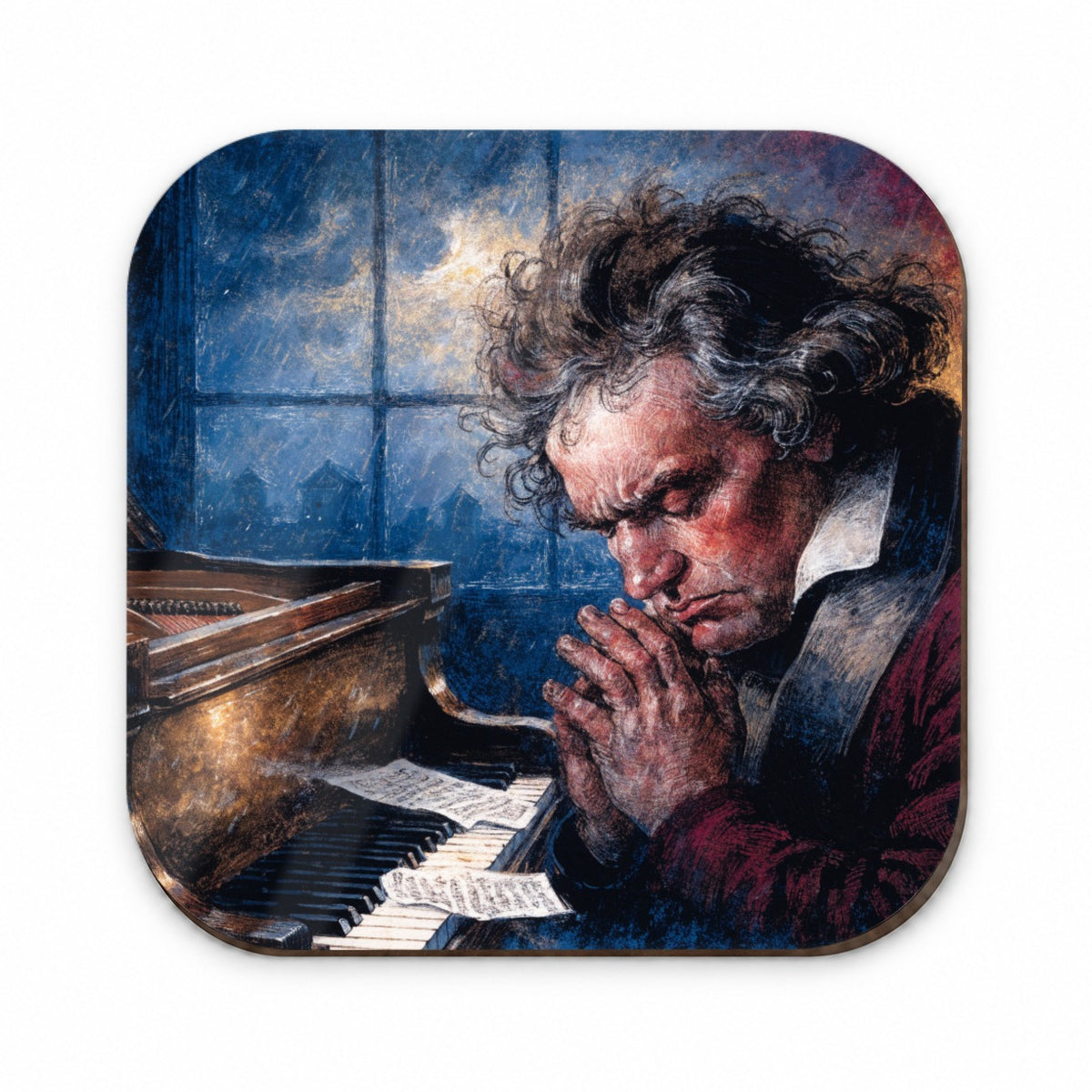 Ludwig Van Beethoven Composer Fridge Magnet