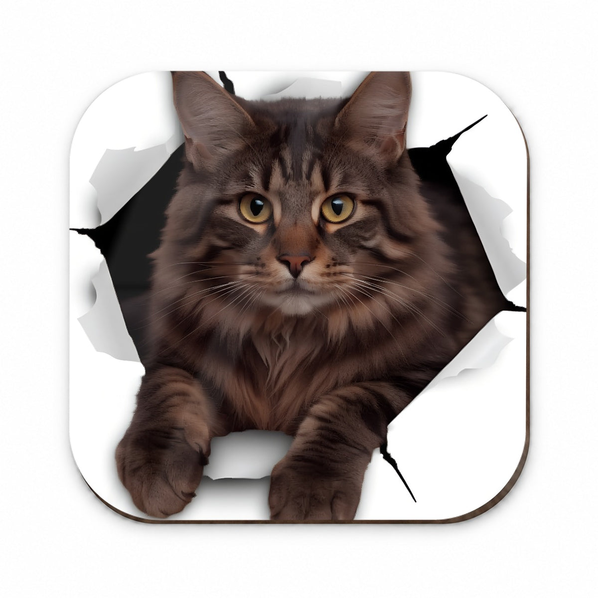 Main Coon Cat Breakout Fridge Magnet