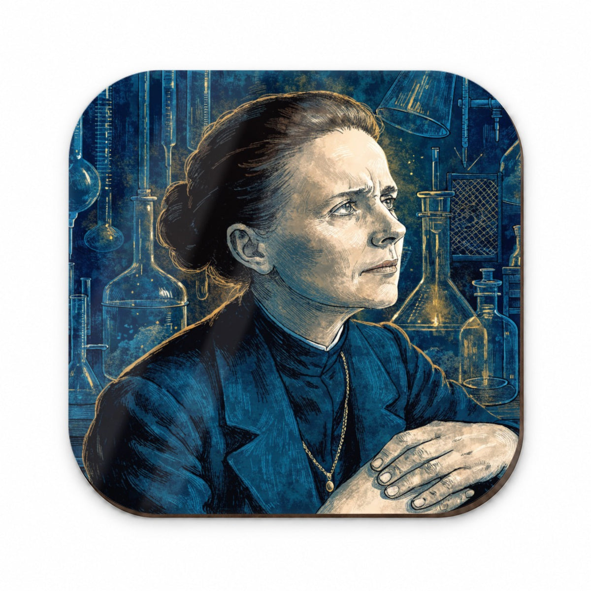 Marie Curie Scientist Fridge Magnet